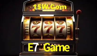 Sinta a adrenalina dos jogos de cassino com E7 Game